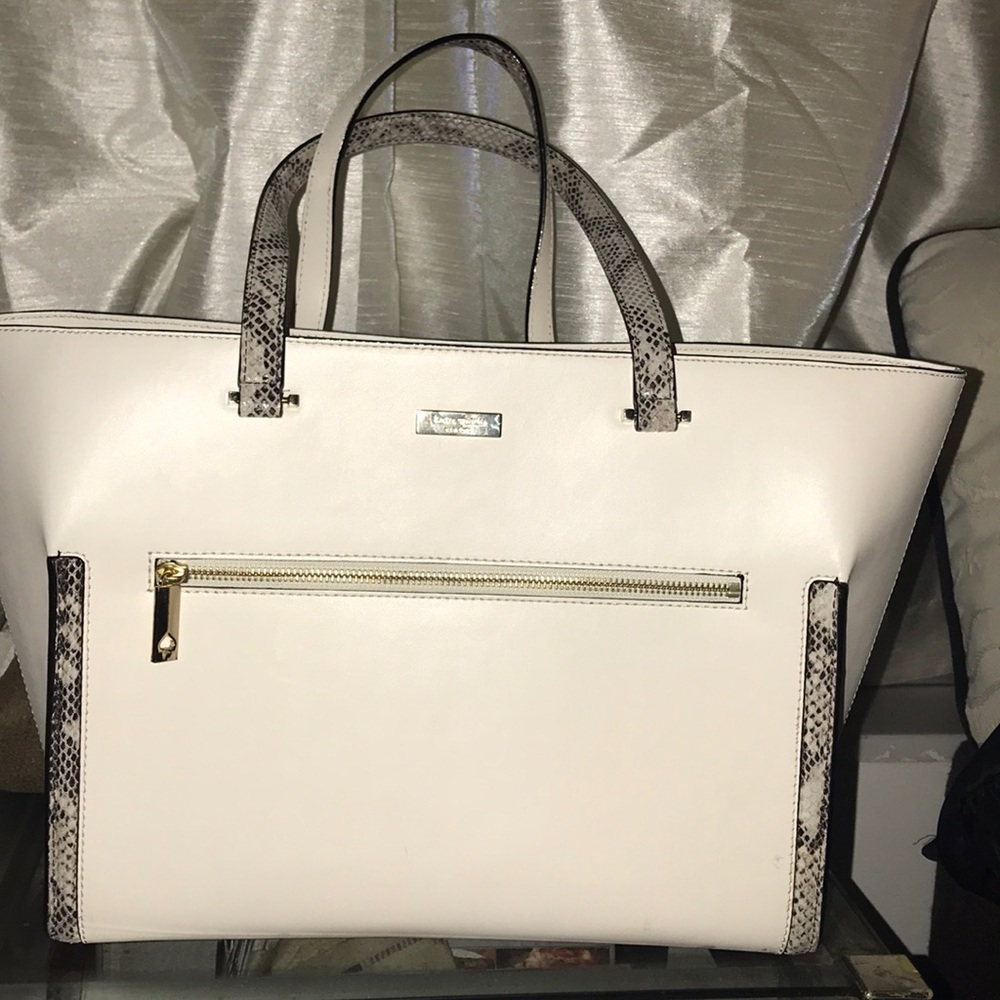 Kate spade ♠️ cream bag
